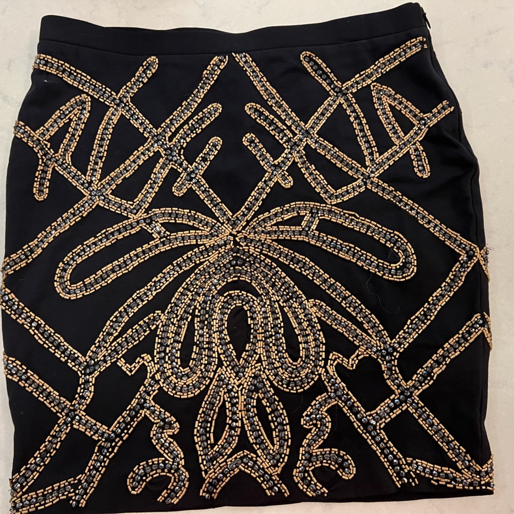 NWT Haute Hippie Beaded Skirt Size 6